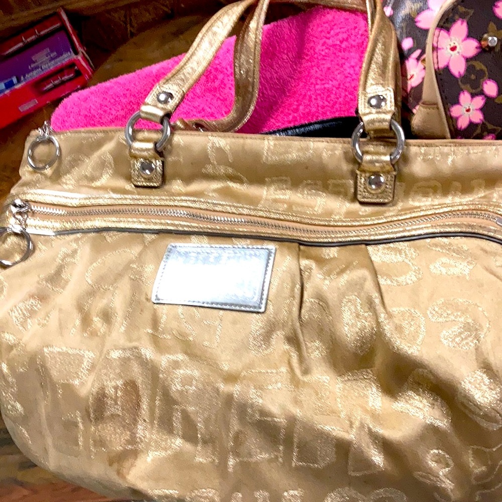 Poppy tote coach bag